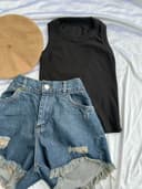 کراپ  تاپ ساده 